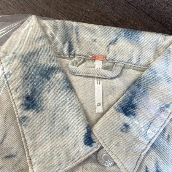 Free People Rumors Denim Jacket XS - Picture 7 of 7